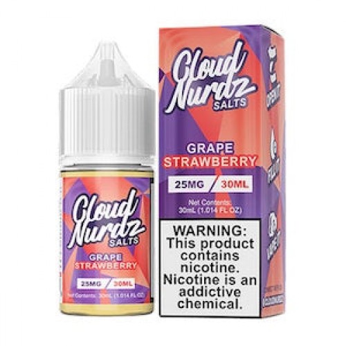 Cloud Nurdz Salts Grape Strawberry