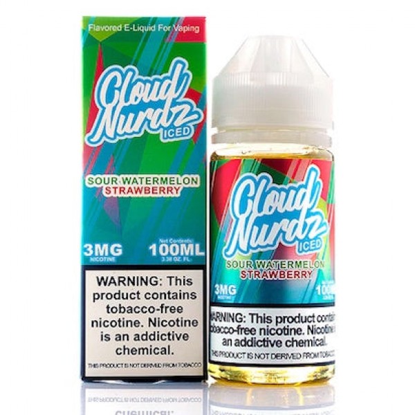 Cloud Nurdz Sour Watermelon Strawberry ...