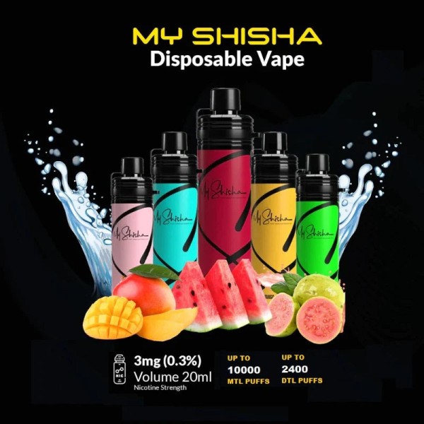 MY SHISHA FREEBASE Disposable Vape ...