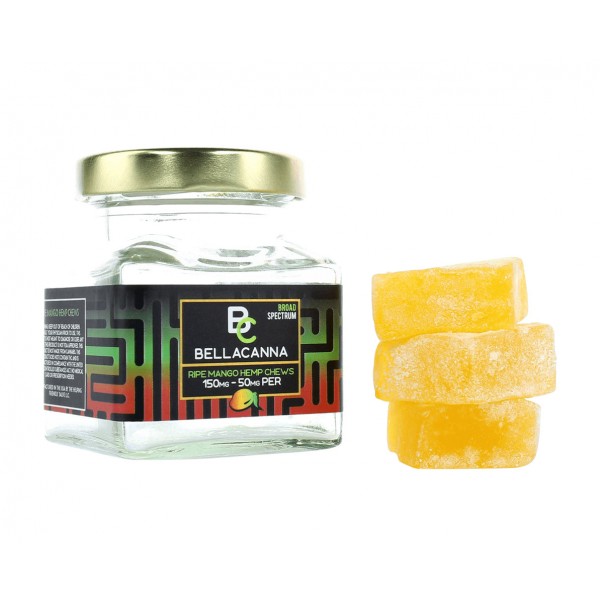 Bellacanna, Ripe Mango Hemp Chews, ...