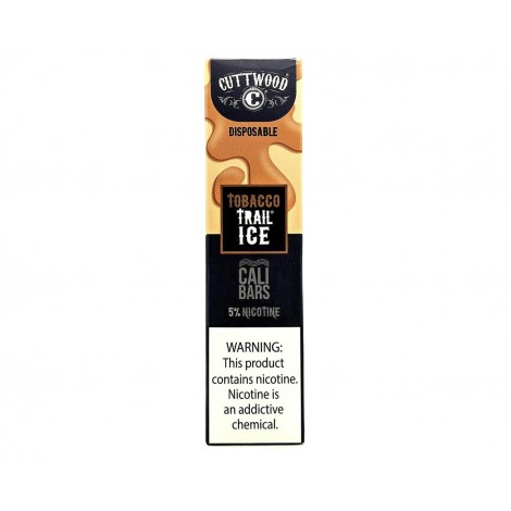 Cuttwood x Cali Bar 5% Disposable Device, Tobacco Trail Ice