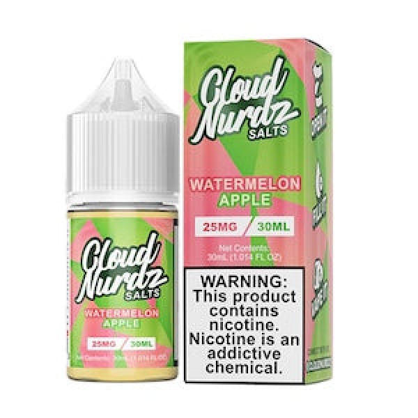 Cloud Nurdz Salts Watermelon Apple