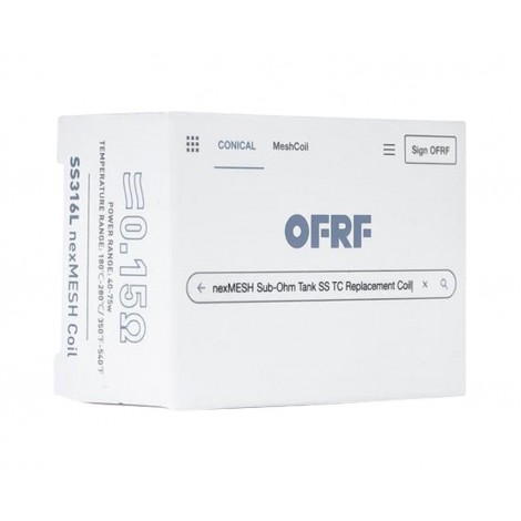 OFRF NexMesh Conical Replacement Coil, 2 pack