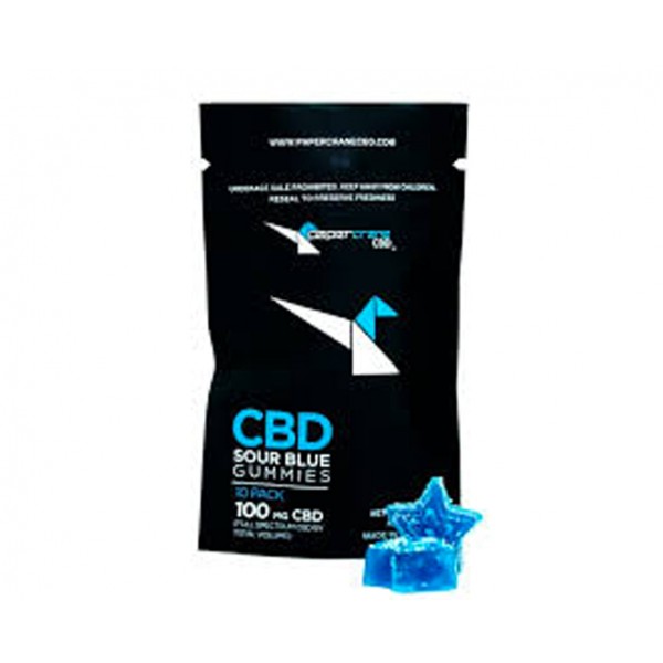 PaperCrane Sour Blue Gummies, 10 ...