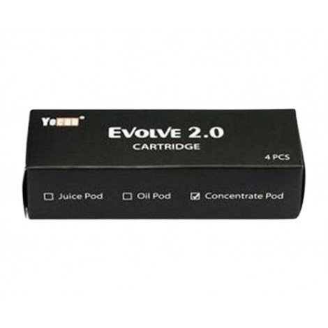 Yocan Evolve 2.0 Replacement Concentrate Cartridges, 4 Pack